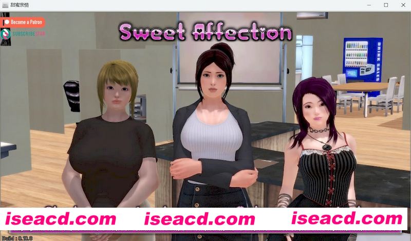 [PC游戏][甜蜜的感情/Sweet Affection Ver0.10.8 精翻汉化版][更新/欧美SLG/动态/双端/8.24G][百度+秒传]