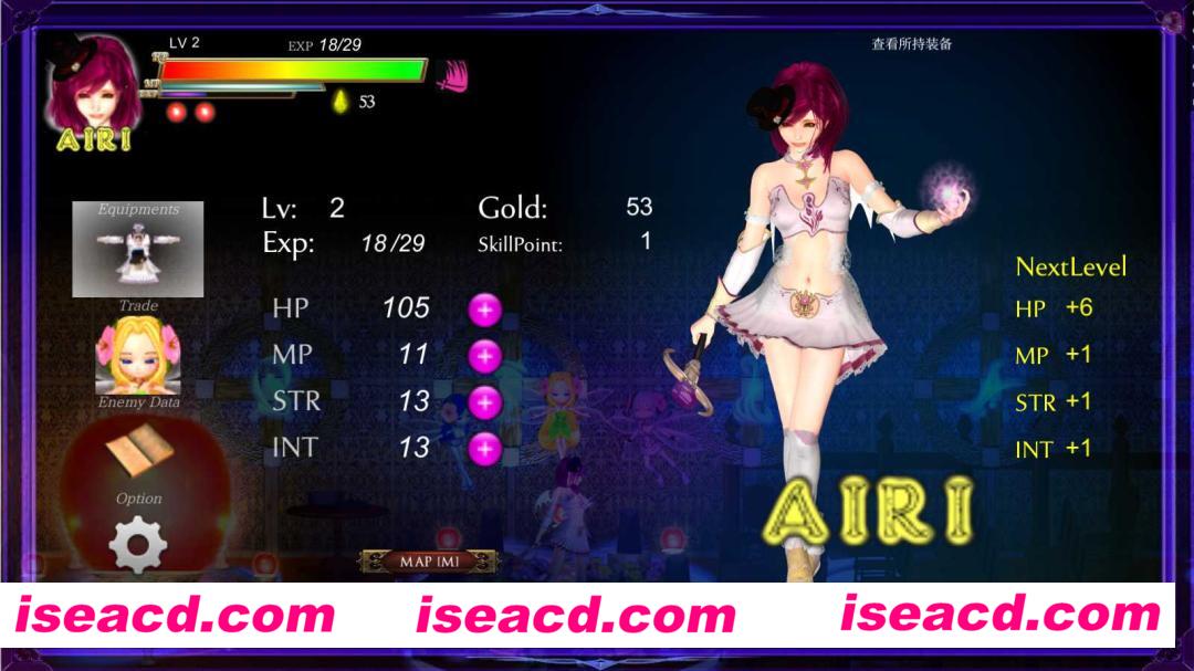 【大型ACT/中文/全动态】纯白女神与亡者之都2/GuiltyHell2 Part34b 官方中文版【2.6G/全CV】