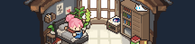 【休闲模拟SLG/中文/像素风】迷你舒适房间：Lo-Fi/Mini Cozy Room: Lo-Fi 官方中文【1.2G/新作】