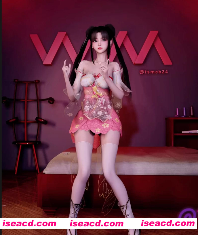 【3D动画/步兵】天使没翅膀 4月新作：赵灵儿 Pokedance 4K 步兵版【1.4G/CV】