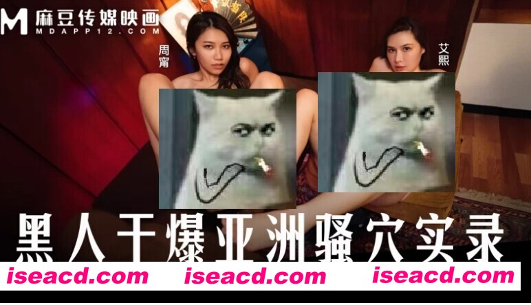 【视频/带剧情/中字/步兵】MA豆传媒  MD-0348 艾熙 周甯 黑人篇 [1V] 【1.1G】